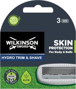 Wilkinson  Wilkinson Hydro Trim & Shave ostrza do maszynki do golenia i stylizacji 3szt. 1