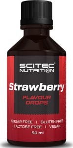 Scitec Nutrition SCITEC Flavour Drops 50ml AROMAT SMAKOWY Strawberry 1