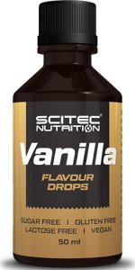 Scitec Nutrition SCITEC Flavour Drops 50ml AROMAT SMAKOWY Vanilia 1