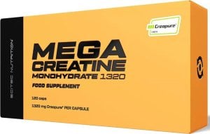 Scitec Nutrition SCITEC Mega Creatine Monohydrate 1320 120caps 1