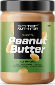 Scitec Nutrition SCITEC Peanut Butter 400g MASŁO ORZECHOWE Smooth 1