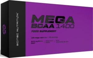 Scitec Nutrition SCITEC Mega BCAA 1400 120caps 1