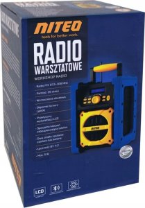 Radio budowlane Niteo Radio warsztatowe Niteo tools z Bluetooth 6