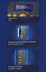 Radio budowlane Niteo Radio warsztatowe Niteo tools z Bluetooth 9