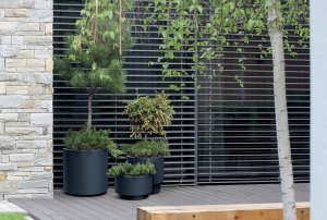 Prosperplast Doniczka okrągła HEOS DLHEN300 Donica + wkład 2