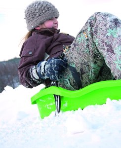 Prosperplast Sanki Ślizg Bobslej z hamulcami Szybki jeździk Race S 3