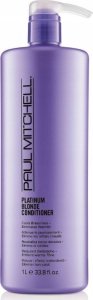 PAUL MITCHELL Paul Mitchell, Blonde Platinum Blonde, Paraben-Free, Hair Conditioner, Cools Brassiness, 1000 ml For Women 1