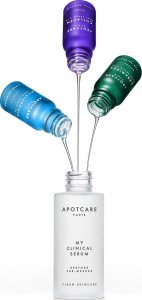 Apot.Care My Clinical Serum Set Apotcare: Hyaluronic, Hyaluronic Acid, Anti-Ageing, Day & Night, Serum, For Face, 10 ml + Collagen, Oil-Free, Anti-Wrinkle, Day & Night, Serum, For Face & Neck, 10 ml + Ceramides, Antioxidants, Strengthening, Serum, For Fa 1