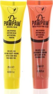 Dr PawPaw Set Dr. PawPaw: Cheeks And Cosmetics, Hydrating, Lip Balm, Yellow, 25 ml + Cheeks And Cosmetics, Hydrating, Lip Balm, Red, 25 ml For Women 1