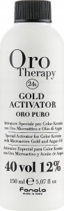 Fanola Oro Therapy,  Gold, Hair Oxidant Lotion, 12%, 40 vol, 150 ml Unisex 3