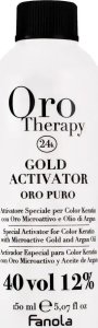 Fanola Oro Therapy,  Gold, Hair Oxidant Lotion, 12%, 40 vol, 150 ml Unisex 4