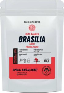 Kawa ziarnista Coffee Hunter Brasilia Santos Fazenda Paraiso próbka 100 g. KAWA ZIARNISTA 1