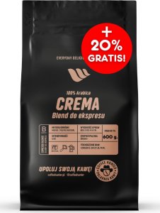 Kawa ziarnista Coffee Hunter Crema Blend KAWA ZIARNISTA 500g. +20% GRATIS 1