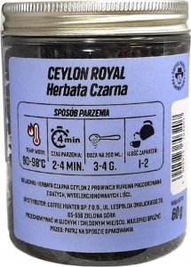 Coffee Hunter HERBATA CZARNA CEYLON ROYAL 60g 1