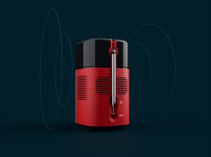 Radio PINELL Radio Pinell North Sunset Red DAB/DAB+ BT WIFI 9