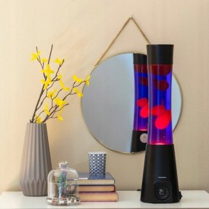 Lampka biurkowa InnovaGoods InnovaGoods LAMPA LAVA Z GŁOŚNIKIEM Maglamp BLACK 2