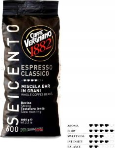 Kawa ziarnista Caffe Vergnano Vergnano 600 Seicento Espresso Classico1Kg Kawa Ziarnista 3