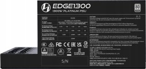 Zasilacz serwerowy Lian Li EDGE EG1300 80 PLUS Platinum Zasilacz, PCIe 5.1, ATX 3.1 - 1300 Watt, czarny 2