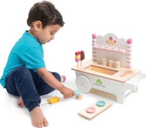 Tender Toys Drewniana zabawka sklepik z lodami na magnesy Tender Leaf Toys 5