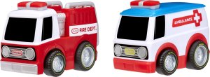 Little Tikes Crazy Fast Cars 2-Pack - Racin Responders 1