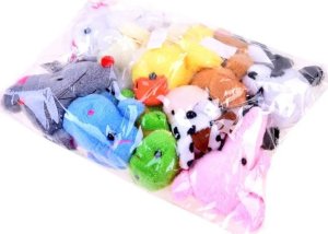 Jokomisiada Pacynki kukiełki na palec zwierzątka 10szt ZA3675 11