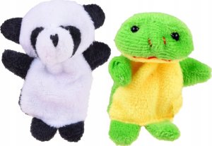 Jokomisiada Pacynki kukiełki na palec zwierzątka 10szt ZA3675 5