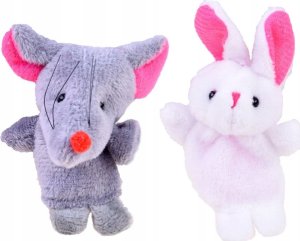 Jokomisiada Pacynki kukiełki na palec zwierzątka 10szt ZA3675 7