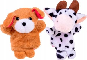 Jokomisiada Pacynki kukiełki na palec zwierzątka 10szt ZA3675 8