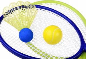 Jokomisiada Zestaw badminton tenis piankowa piłka lotka SP0700 4