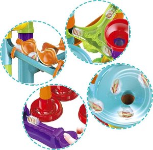 Jokomisiada Marble Kolorowy Tor dla kulek 113 el. ZA4378 9