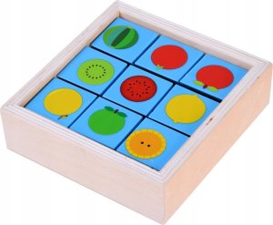 Jokomisiada Edukacyjne Klocki drewniane układaj obrazki ZA4449 2