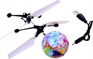 Jokomisiada Latająca świecąca Disco kula sterowana ręką ZA2530 2