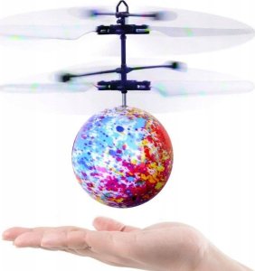 Jokomisiada Latająca świecąca Disco kula sterowana ręką ZA2530 4