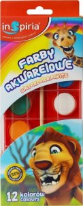 SCHEMAT Farby akwarelowe 12 kolorów 3