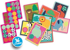 SES Moje pierwsze wyklejanki - Naklejki ze zwierzętami 2