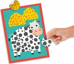 SES Moje pierwsze wyklejanki - Naklejki ze zwierzętami 5