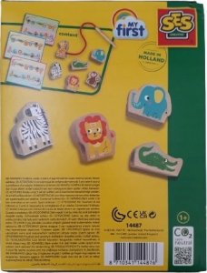 SES Sznurowanie drewnianych zwierzątek 2