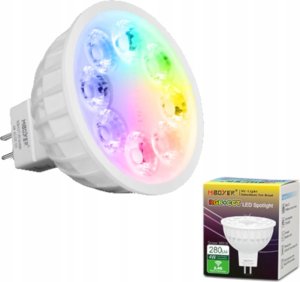 MiBoxer Żarówka FUT104 Mi-Light MR16 4W RGB+CCT 1