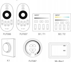 MiBoxer Przekaźnik bezprzewodowy z funkcją ściemniania TRI-C1 Mi-Light 5