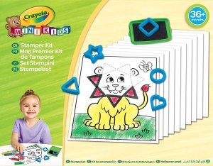 MGA Crayola: Mini Kids - Zestaw stempelki ze zwierzątkami 1