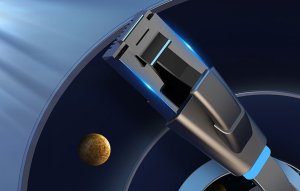 Vention Płaski kabel sieciowy UTP kat.6 Vention IBJBX 50m czarny 6