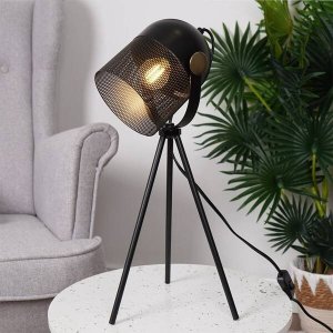 Lampa stołowa Trends4You Lampa stołowa czarna 45 cm 2