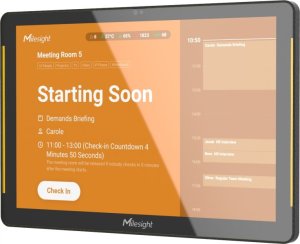 MILESIGHT Milesight DS7610 LoRaWAN IoT Display 25,6 cm (10.1") 1280 x 800 px LCD 802.11b black Bluetooth 2
