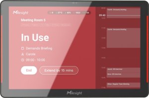 MILESIGHT Milesight DS7610 LoRaWAN IoT Display 25,6 cm (10.1") 1280 x 800 px LCD 802.11b black Bluetooth 3
