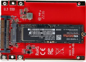 Kieszeń StarTech StarTech 1M25-U3-M2- adapter Wewnętrzny M.2 5