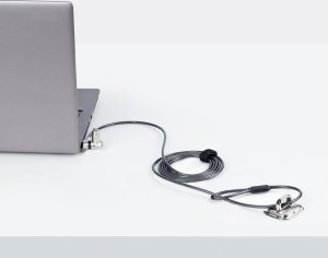 Linka zabezpieczająca StarTech UNIVK-LAPTOP-LOCK zapięcie do kabli czarny, srebrny 2 m 5