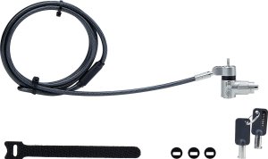 Linka zabezpieczająca StarTech UNIVK-LAPTOP-LOCK zapięcie do kabli czarny, srebrny 2 m 8