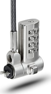 Linka zabezpieczająca StarTech UNIVC4D-LAPTOP-LOCK zapięcie do kabli czarny, srebrny 2 m 2