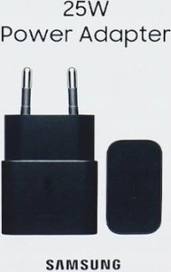 Ładowarka Samsung Samsung Type C Hzlı Şarj Adaptör 25W Syh Smartfon Czarny USB Szybkie ładowanie 1