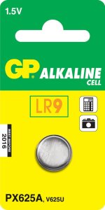 GP GP Batteries Alkaline Cell GPPX625AF Jednorazowa bateria LR9, SR43 Alkaliczny 3